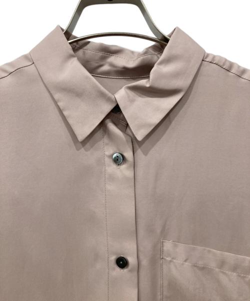 uncrave（アンクレイヴ）uncrave (アンクレイヴ) フィブリルシャンブレー ミドルシャツ ピンク サイズ:2の古着・服飾アイテム