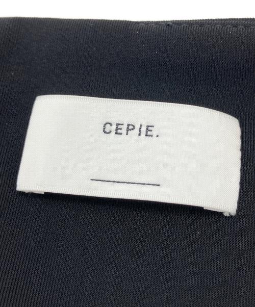 cepie.（セピエ）cepie. (セピエ) キャミソールワンピース ブラック サイズ:Fの古着・服飾アイテム