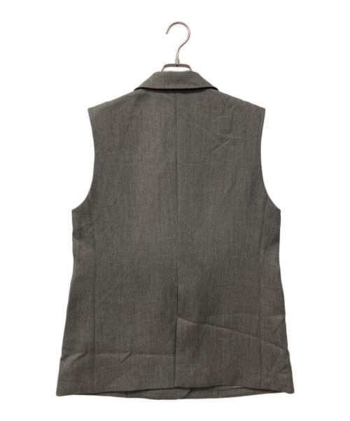 BEAUTY&YOUTH（ビューティーアンドユース）BEAUTY&YOUTH (ビューティーアンドユース) シャークスキン スリーブレス ジャケット グレー サイズ:Mの古着・服飾アイテム