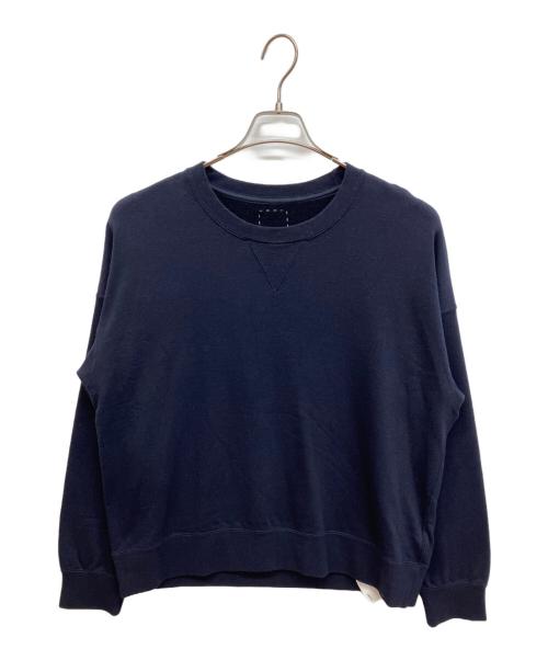 VISVIM（ビズビム）VISVIM (ビズビム) CAMPUS SWEAT L/S ネイビー サイズ:3の古着・服飾アイテム
