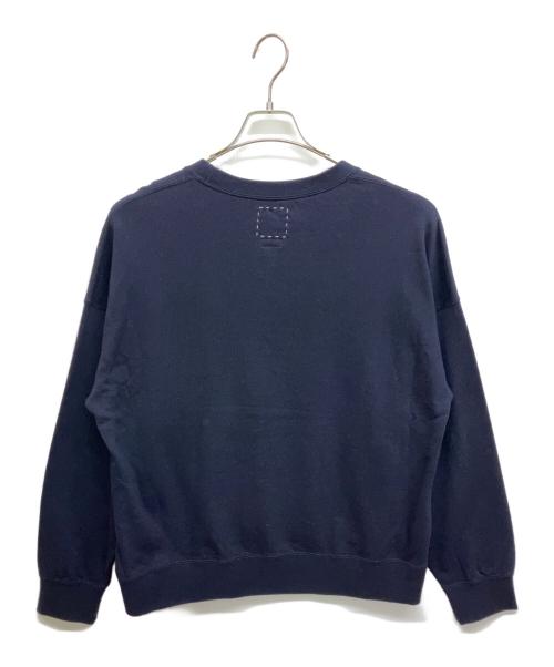 VISVIM（ビズビム）VISVIM (ビズビム) CAMPUS SWEAT L/S ネイビー サイズ:3の古着・服飾アイテム