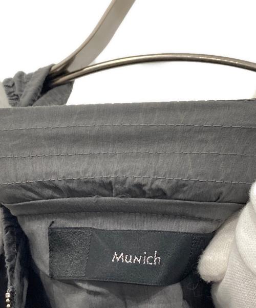Munich（ミューニック）MUNICH (ミューニック) コットンナイロンタイプライタースリーブレスブルゾン グレー サイズ:Sの古着・服飾アイテム