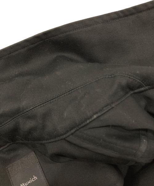 Munich（ミューニック）MUNICH (ミューニック) マイクロピーチコットンツイルトレンチジレ ブラック サイズ:0Sの古着・服飾アイテム