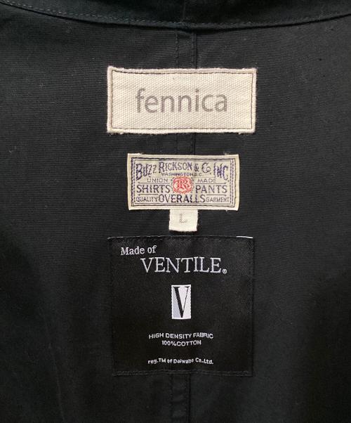 fennica（フェニカ）fennica (フェニカ) BUZZ RICKSON'S (バズリクソンズ) M-48 フィッシュテールパーカー ブラック サイズ:Lの古着・服飾アイテム