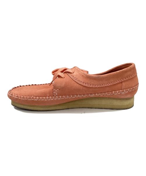 CLARKS ORIGINALS（クラークス オリジナルズ）CLARKS ORIGINALS (クラークス オリジナルズ) Wallabee GORE-TEX ピンク サイズ:27.5の古着・服飾アイテム