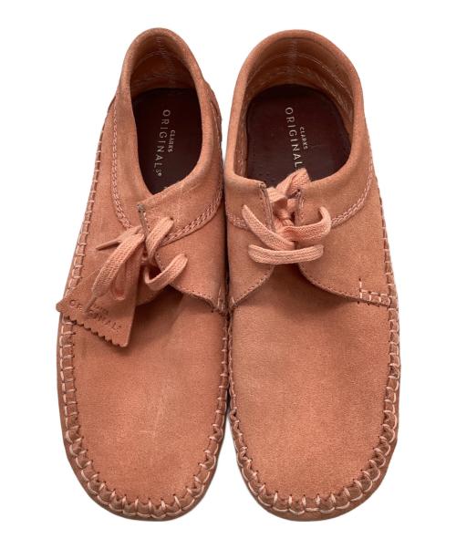 CLARKS ORIGINALS（クラークス オリジナルズ）CLARKS ORIGINALS (クラークス オリジナルズ) Wallabee GORE-TEX ピンク サイズ:27.5の古着・服飾アイテム