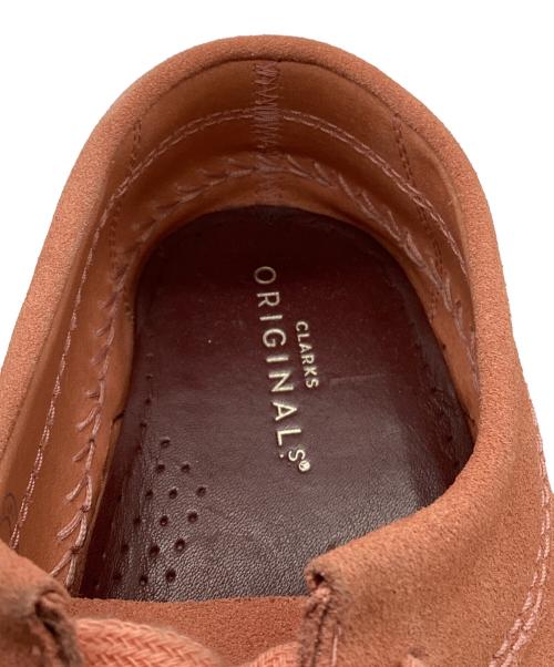 CLARKS ORIGINALS（クラークス オリジナルズ）CLARKS ORIGINALS (クラークス オリジナルズ) Wallabee GORE-TEX ピンク サイズ:27.5の古着・服飾アイテム