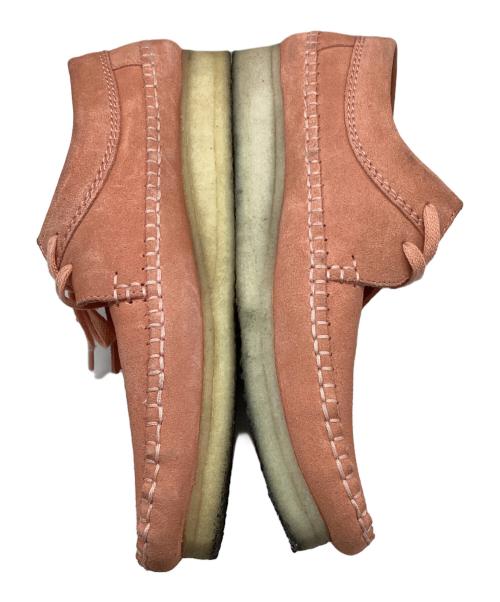 CLARKS ORIGINALS（クラークス オリジナルズ）CLARKS ORIGINALS (クラークス オリジナルズ) Wallabee GORE-TEX ピンク サイズ:27.5の古着・服飾アイテム