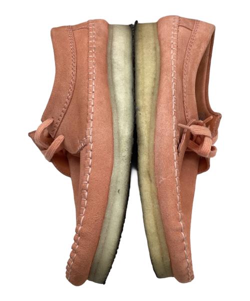 CLARKS ORIGINALS（クラークス オリジナルズ）CLARKS ORIGINALS (クラークス オリジナルズ) Wallabee GORE-TEX ピンク サイズ:27.5の古着・服飾アイテム