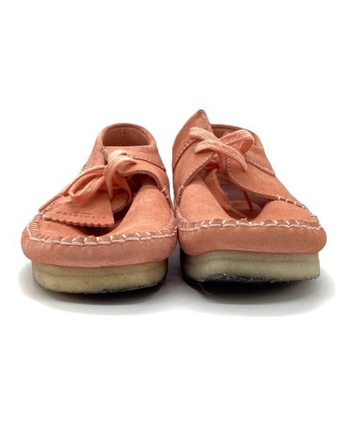 CLARKS ORIGINALS（クラークス オリジナルズ）CLARKS ORIGINALS (クラークス オリジナルズ) Wallabee GORE-TEX ピンク サイズ:27.5の古着・服飾アイテム