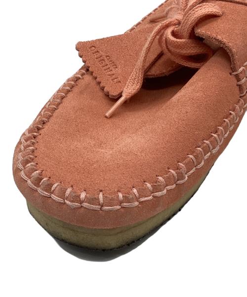 CLARKS ORIGINALS（クラークス オリジナルズ）CLARKS ORIGINALS (クラークス オリジナルズ) Wallabee GORE-TEX ピンク サイズ:27.5の古着・服飾アイテム