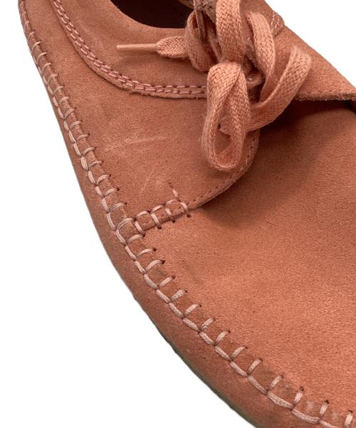 CLARKS ORIGINALS（クラークス オリジナルズ）CLARKS ORIGINALS (クラークス オリジナルズ) Wallabee GORE-TEX ピンク サイズ:27.5の古着・服飾アイテム
