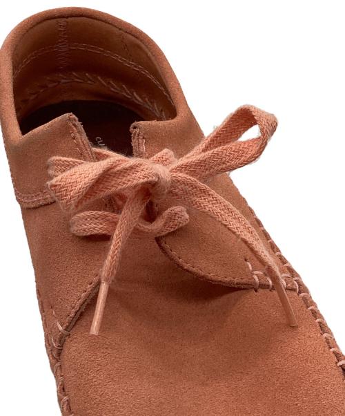 CLARKS ORIGINALS（クラークス オリジナルズ）CLARKS ORIGINALS (クラークス オリジナルズ) Wallabee GORE-TEX ピンク サイズ:27.5の古着・服飾アイテム