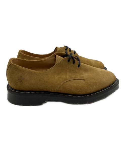SOLOVAIR（ソロヴェアー）SOLOVAIR (ソロヴェアー) Noah (ノア) 3-EYE GIBSON SHOES キャメル サイズ:10の古着・服飾アイテム