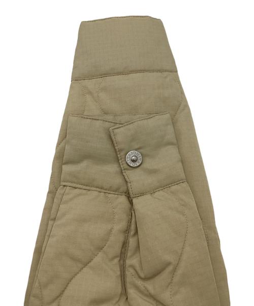TAION（タイオン）TAION (タイオン) ミリタリー CPOシャツ ダウンジャケット ベージュ サイズ:Sの古着・服飾アイテム
