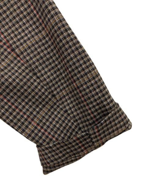 GALLARDA GALANTE（ガリャルダガランテ）GALLARDA GALANTE (ガリャルダガランテ) チェックジャケット ブラウン サイズ:Freeの古着・服飾アイテム