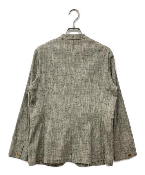 qualite（カリテ）qualite (カリテ) シルクネップツイードジャケット ベージュ サイズ:36の古着・服飾アイテム