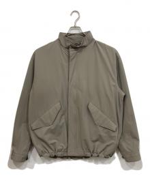 BEAUTY&YOUTH（ビューティーアンドユース）の古着「2レイヤー ナイロン ミリタリー ブルゾン」｜ベージュ