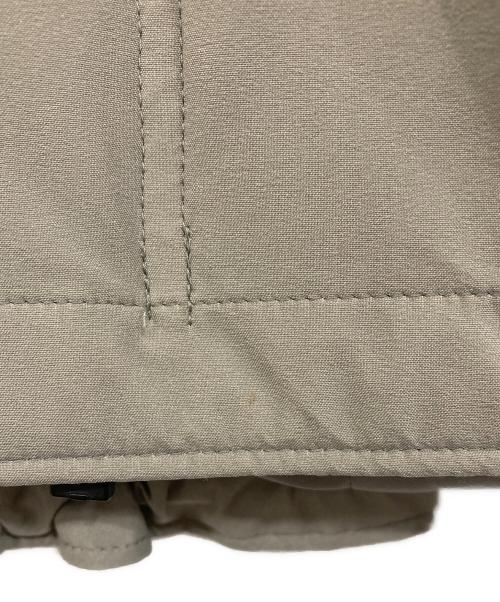 BEAUTY&YOUTH（ビューティーアンドユース）BEAUTY&YOUTH (ビューティーアンドユース) 2レイヤー ナイロン ミリタリー ブルゾン ベージュ サイズ:XLの古着・服飾アイテム