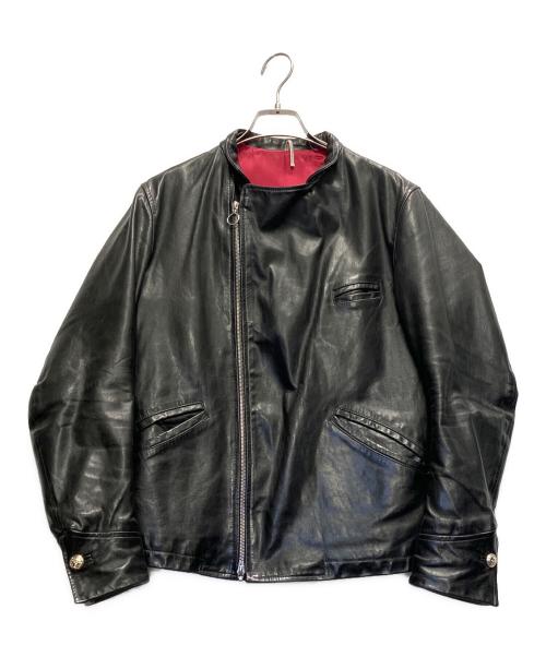 m's braque（エムズブラック）m's braque (エムズブラック) ライダースジャケット ブラック サイズ:38の古着・服飾アイテム