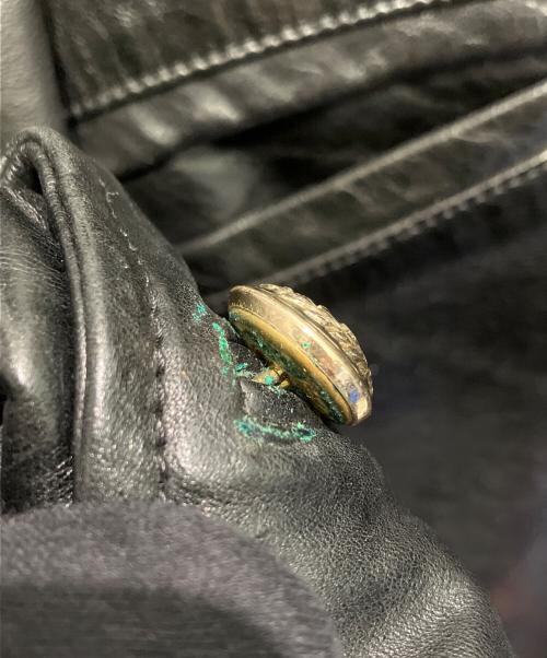 m's braque（エムズブラック）m's braque (エムズブラック) ライダースジャケット ブラック サイズ:38の古着・服飾アイテム