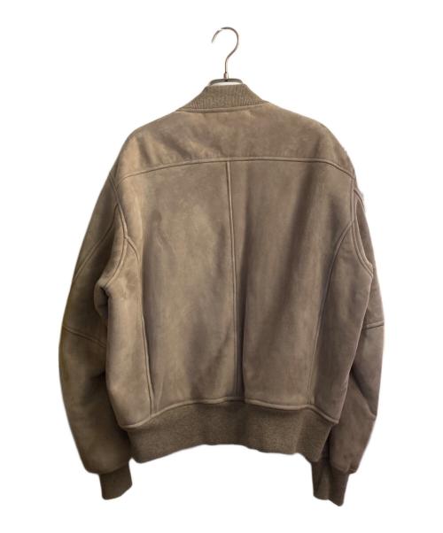 COMOLI（コモリ）COMOLI (コモリ) シープスキン フライトジャケット ベージュ サイズ:3の古着・服飾アイテム