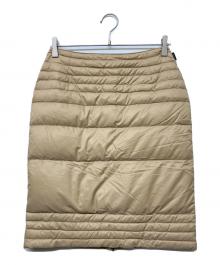 MONCLER（モンクレール）の古着「ダウンスカート」｜ベージュ