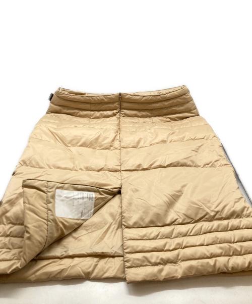 MONCLER（モンクレール）MONCLER (モンクレール) ダウンスカート ベージュ サイズ:size１の古着・服飾アイテム