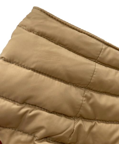MONCLER（モンクレール）MONCLER (モンクレール) ダウンスカート ベージュ サイズ:size１の古着・服飾アイテム