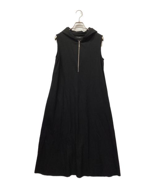m's select（エムズセレクト）m's select (エムズセレクト) フーデットワンピース ブラック サイズ:36の古着・服飾アイテム