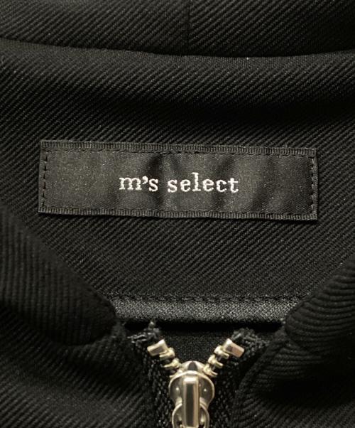 m's select（エムズセレクト）m's select (エムズセレクト) フーデットワンピース ブラック サイズ:36の古着・服飾アイテム
