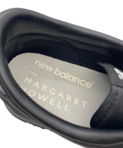 NEW BALANCE（ニューバランス）NEW BALANCE (ニューバランス) MARGARET HOWELL (マーガレットハウエル) ローカットスニーカー ブラック サイズ:26㎝ 未使用品の古着・服飾アイテム