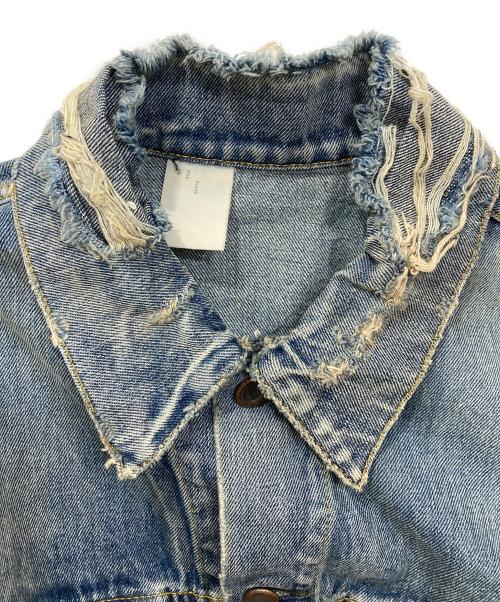 N.HOOLYWOOD（エヌ ハリウッド）N.HOOLYWOOD (エヌ ハリウッド) New Manual (ニュー・マニュアル) 別注 DENIM JACKET/別注 デニムジャケット ブルー サイズ:38の古着・服飾アイテム