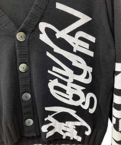 TAKAHIROMIYASHITA TheSoloIst.（タカヒロミヤシタ ザソロイスト）TAKAHIROMIYASHITA TheSoloIst. (タカヒロミヤシタ ザソロイスト) RAY GUN ウールクロップドカーディガン ブラック サイズ:46の古着・服飾アイテム