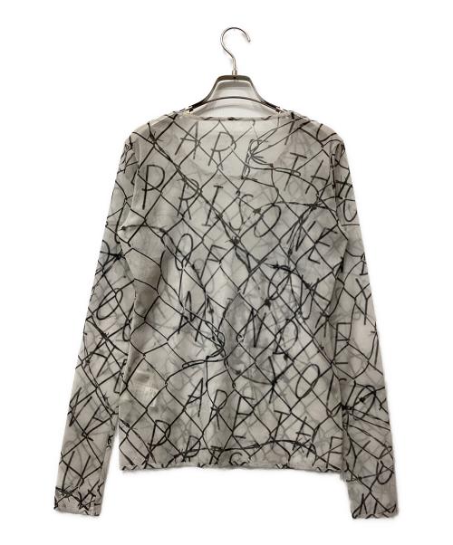 LIMI feu（リミフゥ）LIMI feu (リミフゥ) ワイヤープリントカットソー ライトグレー サイズ:2の古着・服飾アイテム