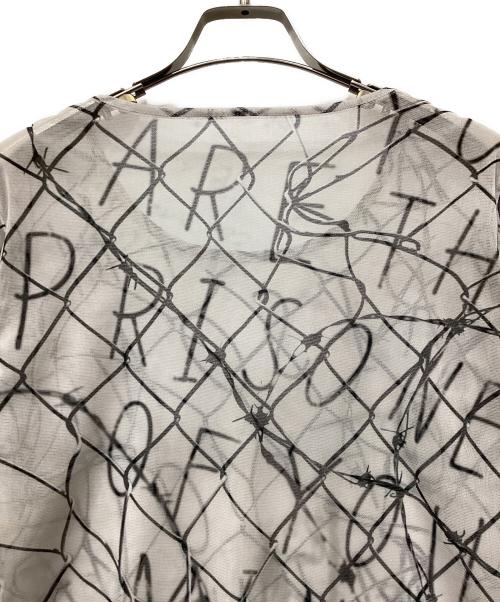 LIMI feu（リミフゥ）LIMI feu (リミフゥ) ワイヤープリントカットソー ライトグレー サイズ:2の古着・服飾アイテム