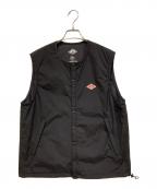 DANTONダントン）の古着「ダントンナイロンベストインナーベスト」｜ブラック