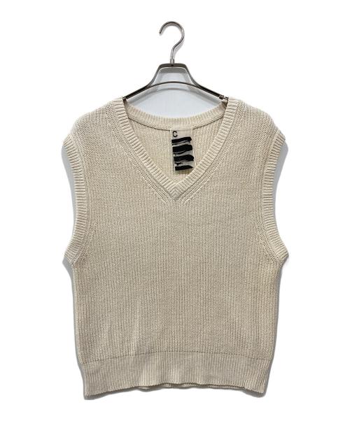 CHAOS（カオス）CHAOS (カオス) ロウシルクベスト アイボリー サイズ:Freeの古着・服飾アイテム