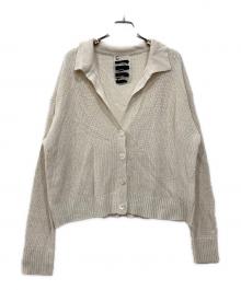 CHAOS（カオス）の古着「ロウシルクカーディガン」｜アイボリー