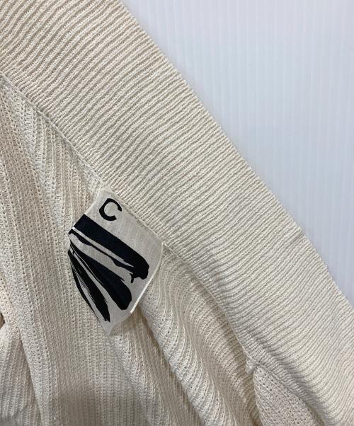 CHAOS（カオス）Chaos (カオス) ロウシルクカーディガン アイボリー サイズ:Freeの古着・服飾アイテム