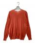 SOEJU (ソージュ) シルクコットンVネックニット オレンジ サイズ:M：9000円