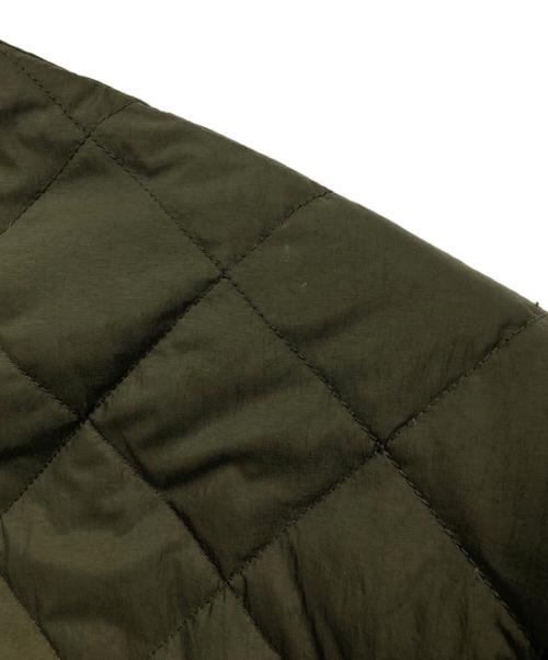 Gymphlex（ジムフレックス）Gymphlex (ジムフレックス) ダイヤキルティングダウンコート オリーブ サイズ:14の古着・服飾アイテム