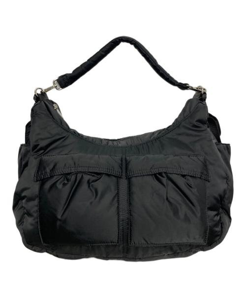 FRAMeWORK（フレームワーク）FRAMeWORK (フレームワーク) BETTER THAN GOOD (ベターザングッド) haru (ハル) 2WAY NYLON SHOULDER BAG3 ブラックの古着・服飾アイテム