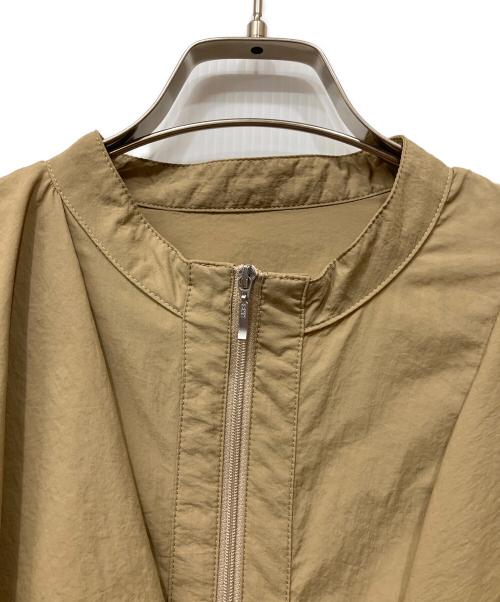 ELENDEEK（エレンディーク）ELENDEEK (エレンディーク) アシンメトリーロングコート ベージュ サイズ:2の古着・服飾アイテム