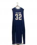 k3&co.ケイスリー）の古着「FOOTBALL DRESS」｜ネイビー