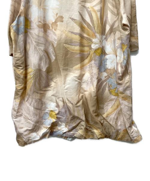 Maison Margiela（メゾンマルジェラ）Maison Margiela (メゾンマルジェラ) オーバーサイズプリントシャツ ベージュ サイズ:38の古着・服飾アイテム