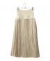 JIL SANDER (ジルサンダー) プリーツスカート アイボリー サイズ:34：15000円
