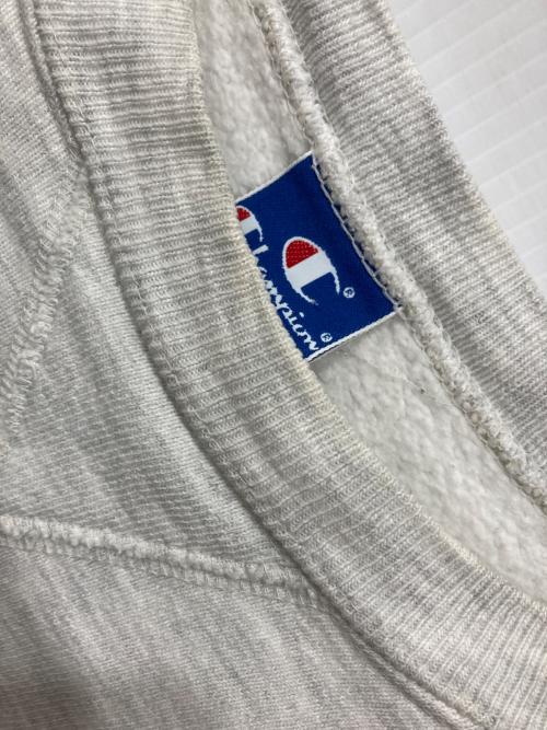 Champion（チャンピオン）Champion (チャンピオン) 両V刺繍スウェット グレー サイズ:Mの古着・服飾アイテム