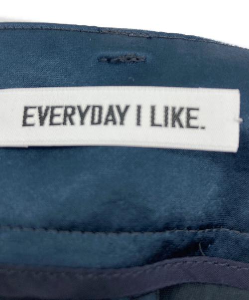 DEUXIEME CLASSE（ドゥーズィエム クラス）Deuxieme Classe (ドゥーズィエム クラス) Minimal Satin パンツ/ミニマルサテンパンツ ネイビー サイズ:36の古着・服飾アイテム