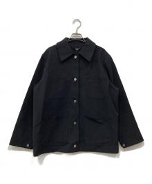 theory（セオリー）の古着「Neoteric Twill Utility Jacket」｜ブラック